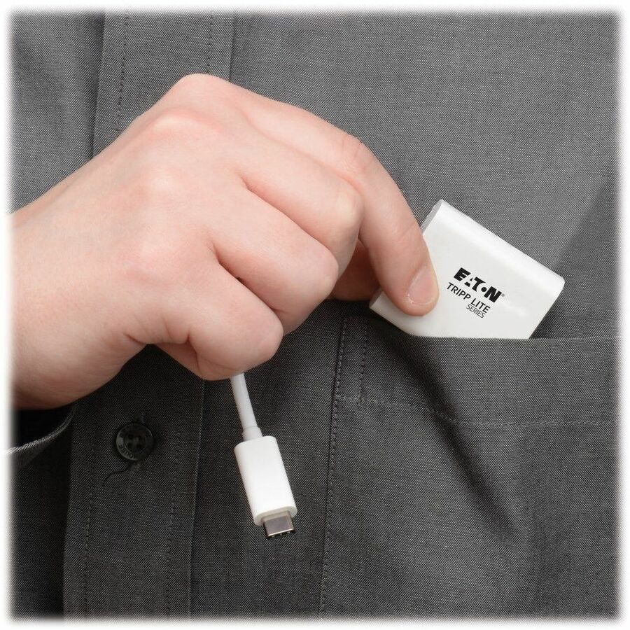 Eaton Tripp Lite Series USB-C to VGA Adapter with Alternate Mode - DP 1.2 U444-06N-VGA-AM