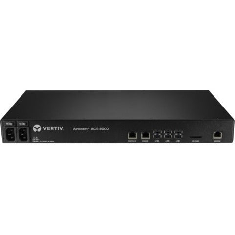Vertiv Avocent ACS8000 Serial Console - 16 port Console Server | Dual AC ACS8016DAC-400