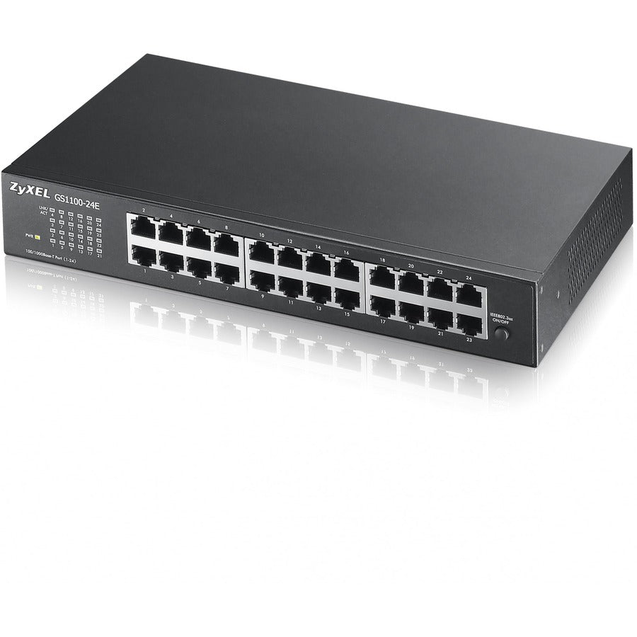 ZYXEL 24-Port GbE Unmanaged Switch GS1100-24E