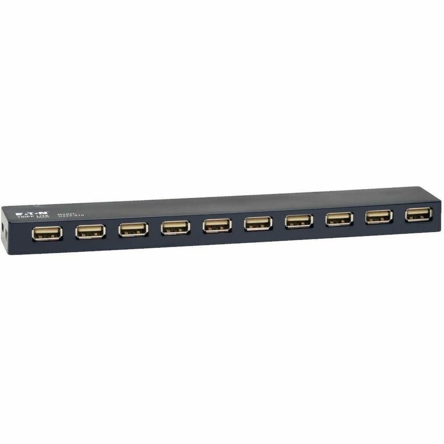 Eaton Tripp Lite Series 10-Port USB 2.0 Hub, Black U223-010