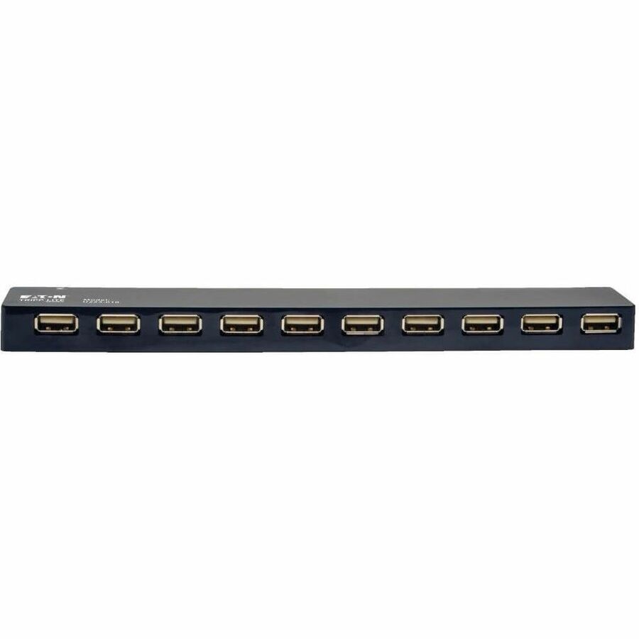 Eaton Tripp Lite Series 10-Port USB 2.0 Hub, Black U223-010