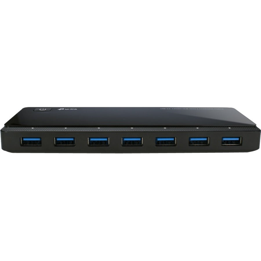 TP-Link UH720 - Powered USB Hub 3.0 with 7 USB 3.0 Data Ports and 2 Smart Charging USB Ports UH720