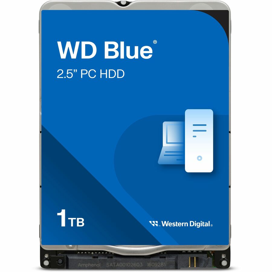 Western Digital Blue WD10SPZX 1 TB Hard Drive - 2.5" Internal - SATA (SATA/600) WD10SPZX
