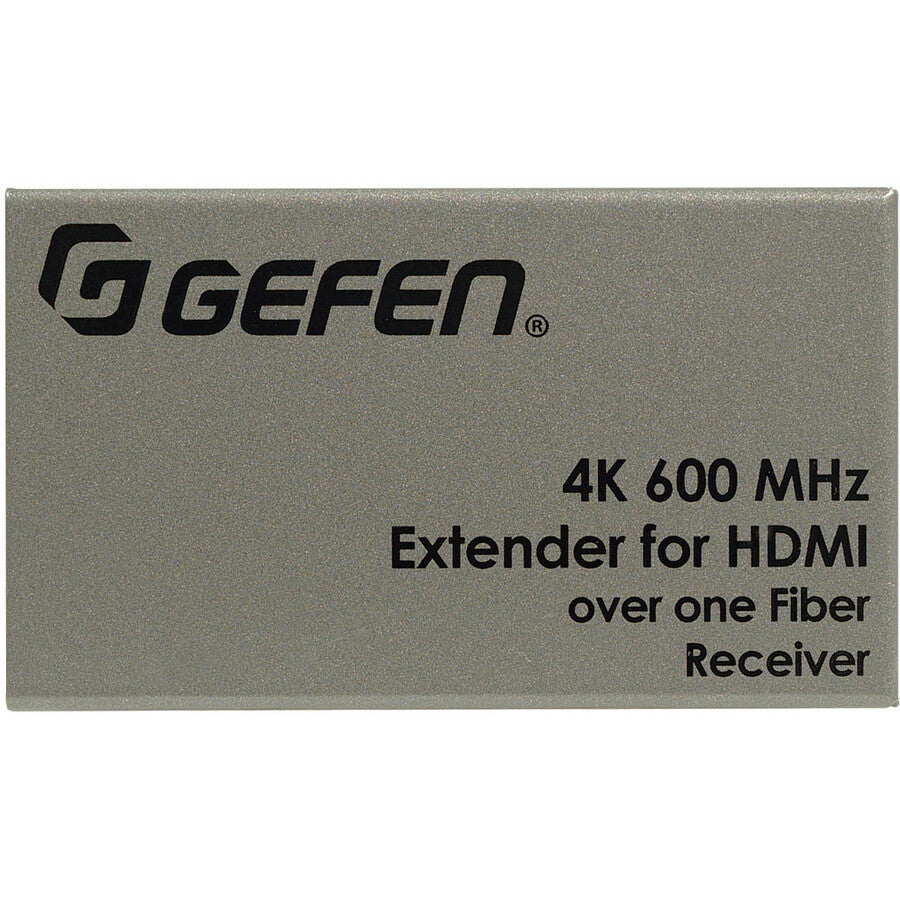 Gefen 4K Ultra HD 600 MHz Extender For HDMI Over One Fiber-Optic Cable EXT-UHD600-1SC