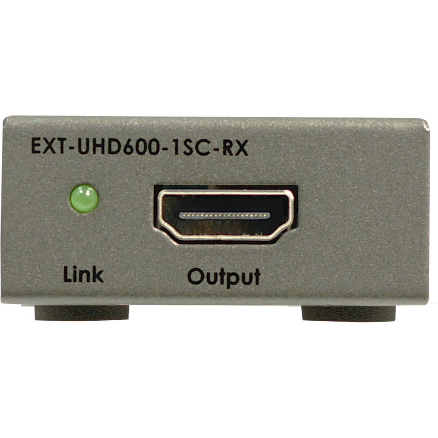 Gefen 4K Ultra HD 600 MHz Extender For HDMI Over One Fiber-Optic Cable EXT-UHD600-1SC