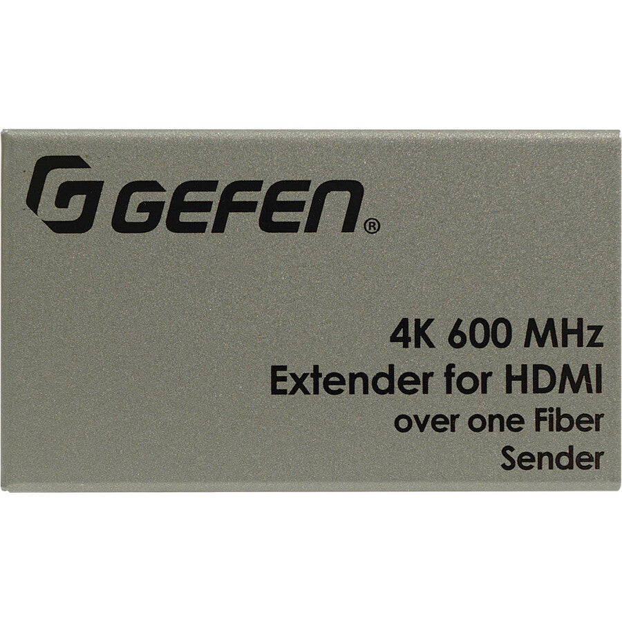 Gefen 4K Ultra HD 600 MHz Extender For HDMI Over One Fiber-Optic Cable EXT-UHD600-1SC