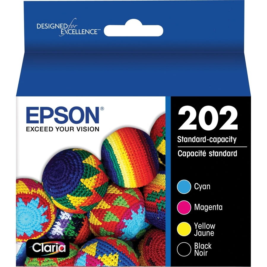 Epson DURABrite Ultra Original Standard Yield Inkjet Ink Cartridge - Combo Pack - Cyan, Magenta, Yellow Pack T202120BCS