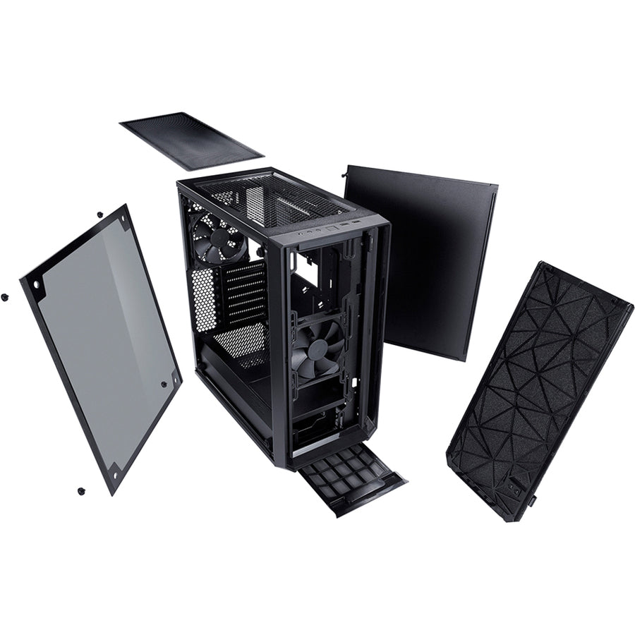 Fractal Design Meshify C Window Computer Case FD-CA-MESH-C-BKO-TG