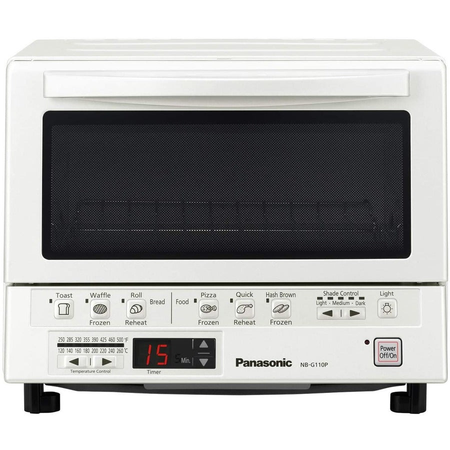 Panasonic FlashXpress 1300 Watt G110PW 4 Slice Toaster Oven With Infrared Heating NB-G110PW