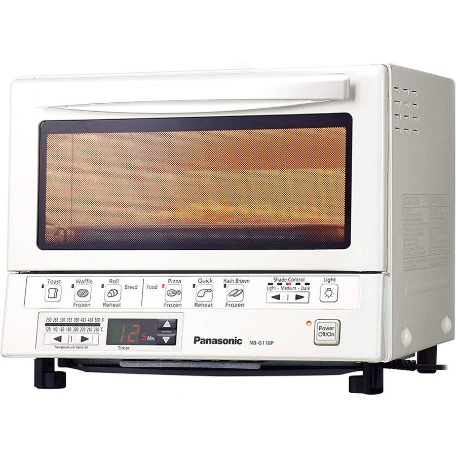 Panasonic FlashXpress 1300 Watt G110PW 4 Slice Toaster Oven With Infrared Heating NB-G110PW