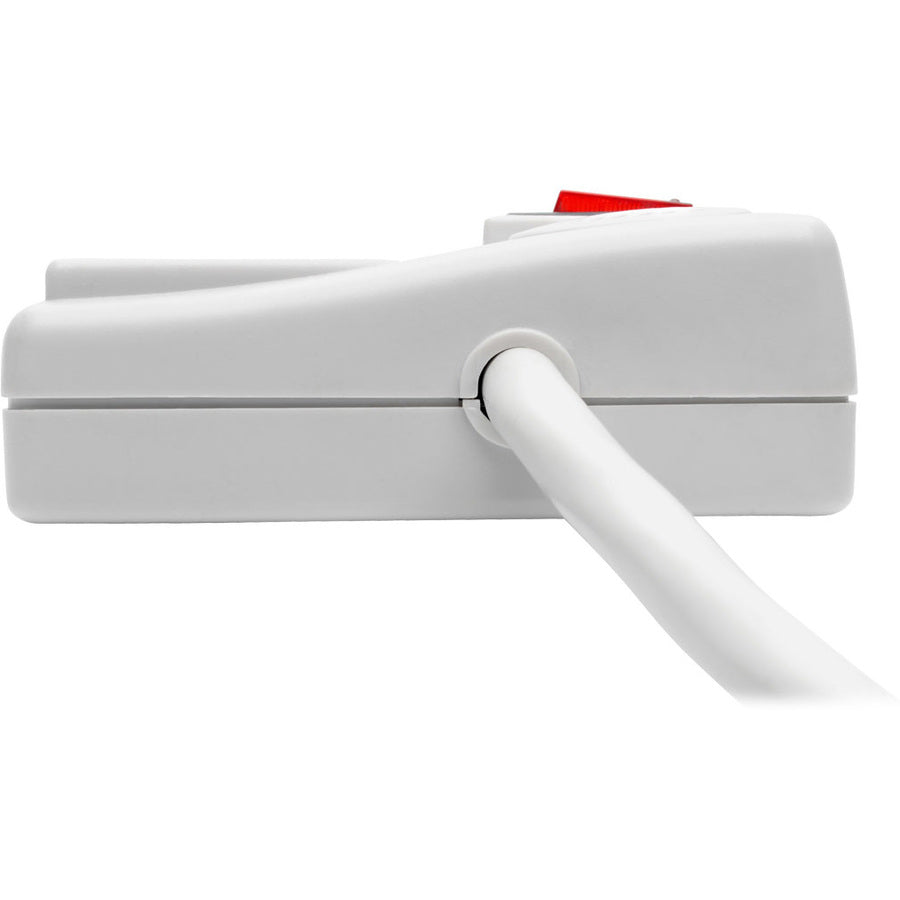 Tripp Lite by Eaton Protect It! 8-Outlet Computer Surge Protector, 8 ft. (2.43 m) Cord, 3150 Joules, Tel/Modem/Fax Protection, TAA TLP808TELTAA