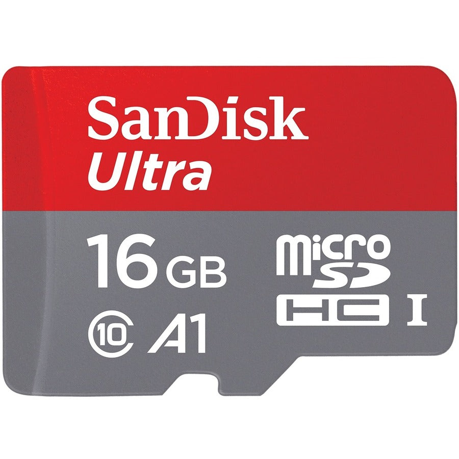 SanDisk Ultra 16 GB UHS-I microSDHC SDSQUNC-016G-AN6MA