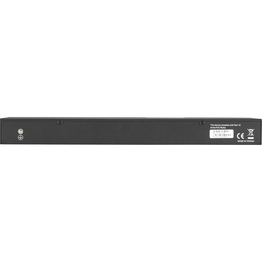 Black Box Gigabit Managed Ethernet SFP Fiber Switch - 28-Port LGB5128A-R2