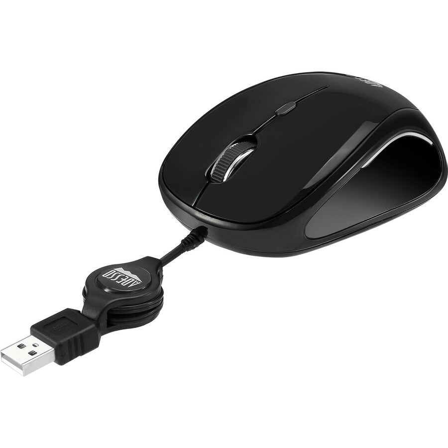 Adesso iMouse S8B - USB Illuminated Retractable Mini Mouse IMOUSE S8B