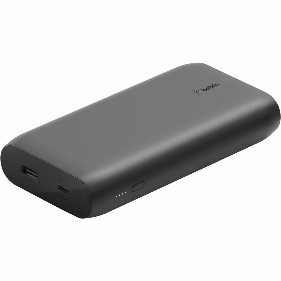 Belkin 30W USB-C 2-Port Power Bank - 20k mAh - 1xUSB-C (30W), 1xUSB-A (12W) - Portable Charger - Black BPB002BTBK