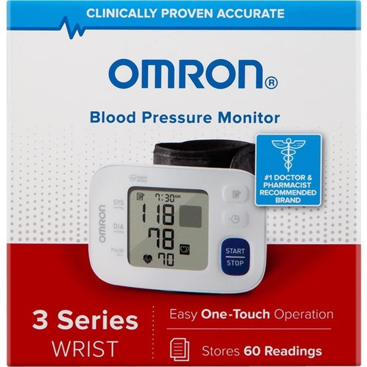 Omron 3 Series Wrist Blood Pressure Monitor BP6100