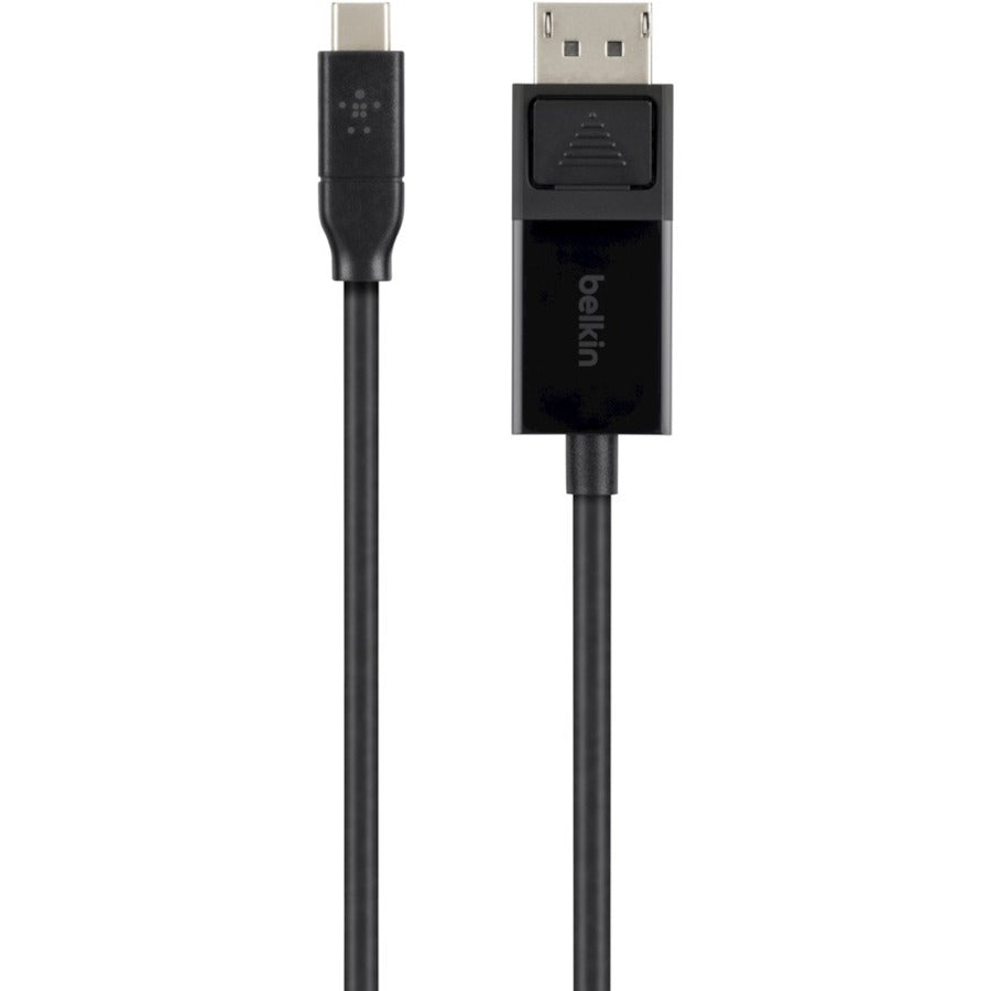 Belkin USB-C to DisplayPort Adapter Cable 4k 60Hz 6 foot - Black B2B103-06-BLK