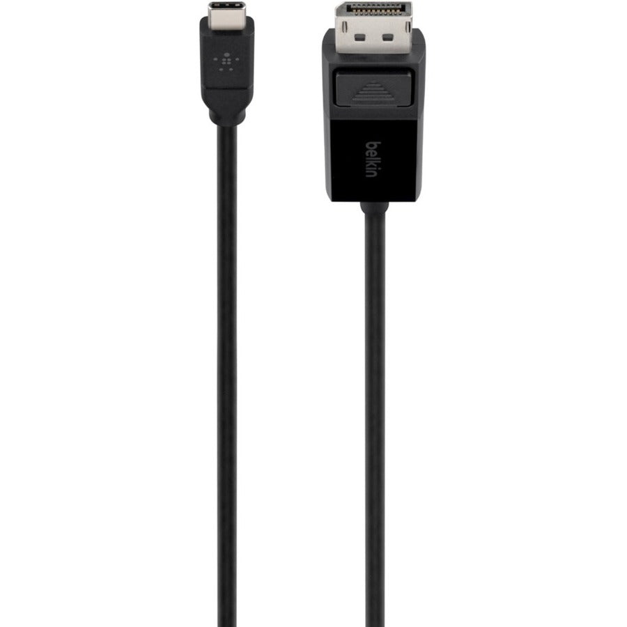 Belkin USB-C to DisplayPort Adapter Cable 4k 60Hz 6 foot - Black B2B103-06-BLK