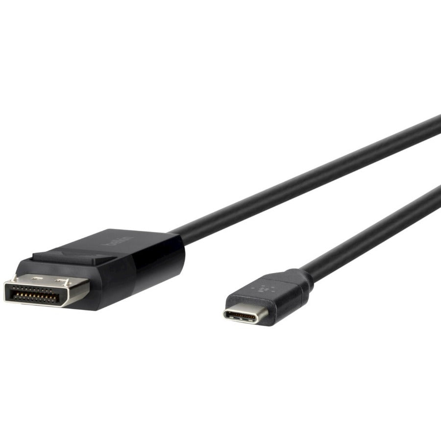 Belkin USB-C to DisplayPort Adapter Cable 4k 60Hz 6 foot - Black B2B103-06-BLK