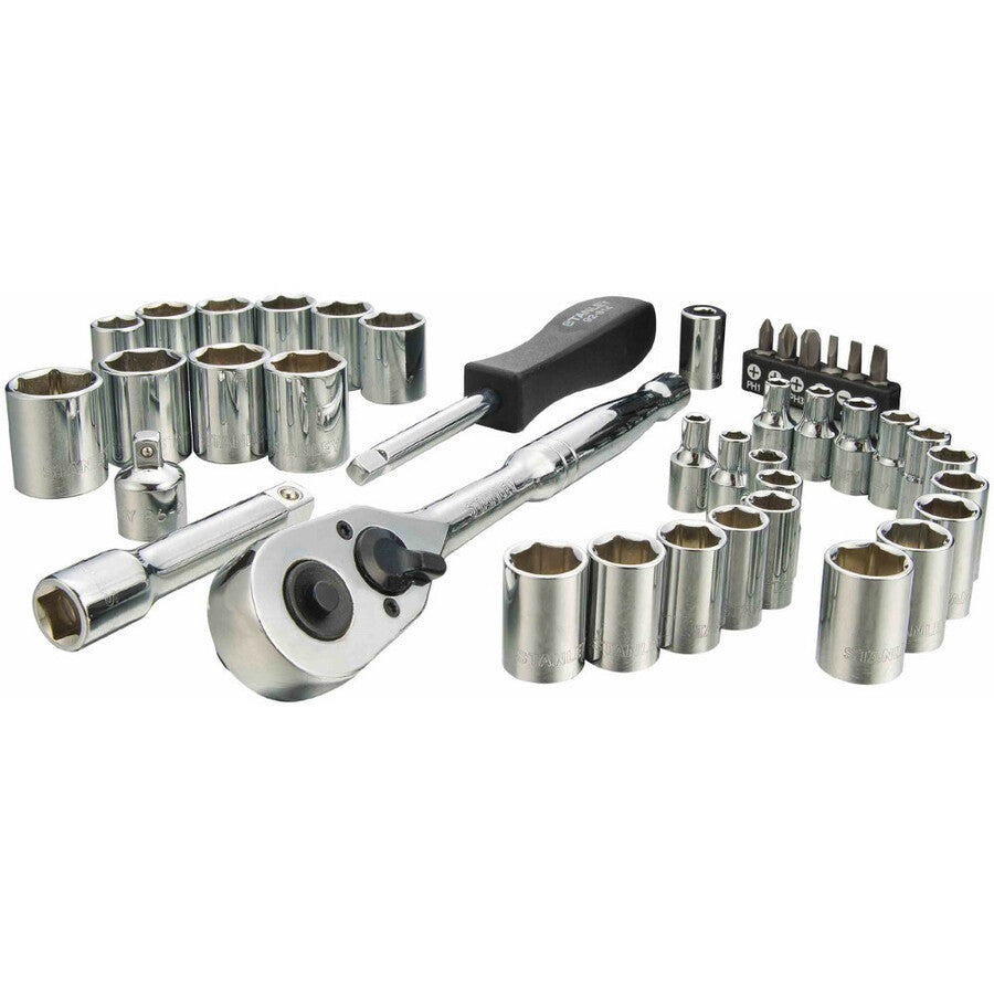 Stanley 40 Pc 1/4 in & 3/8 in Drive Mechanic's Tool Set STMT71648