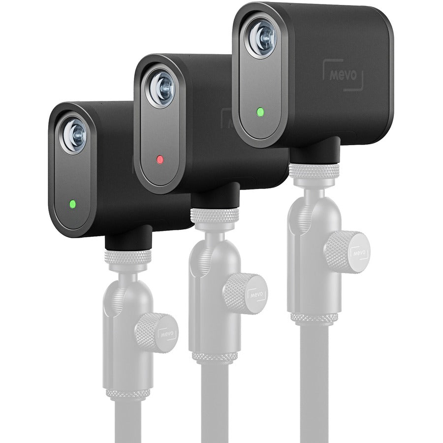 Mevo Start Webcam - 12 Megapixel - Black - USB Type C - 3 Pack(s) 961-000500