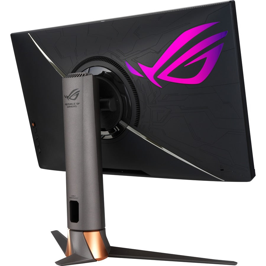 ASUS ROG Swift 27" 1440P Gaming Monitor (PG279QM) - QHD (2560 x 1440), Fast IPS, 240Hz, 1ms, G-SYNC, NVIDIA Reflex Latency Analyzer, DisplayHDR400, Eye Care, HDMI, DisplayPort, USB, Height Adjustable PG279QM