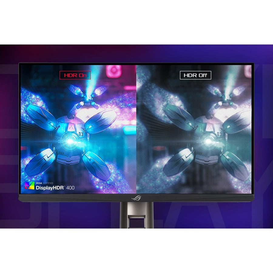 ASUS ROG Swift 27" 1440P Gaming Monitor (PG279QM) - QHD (2560 x 1440), Fast IPS, 240Hz, 1ms, G-SYNC, NVIDIA Reflex Latency Analyzer, DisplayHDR400, Eye Care, HDMI, DisplayPort, USB, Height Adjustable PG279QM