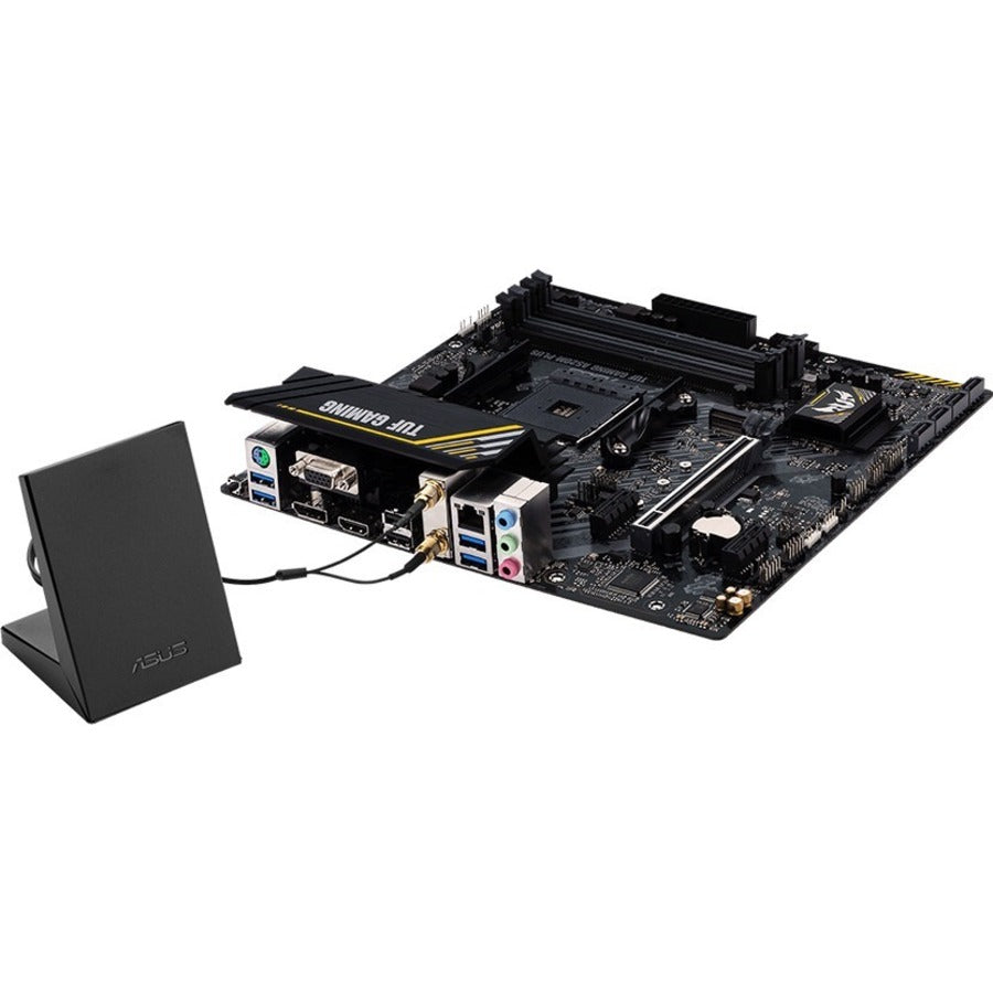 TUF GAMING A520M-PLUS WIFI Gaming Desktop Motherboard - AMD A520 Chipset - Socket AM4 - Micro ATX TUF GAMING A520M-PLUS WIF