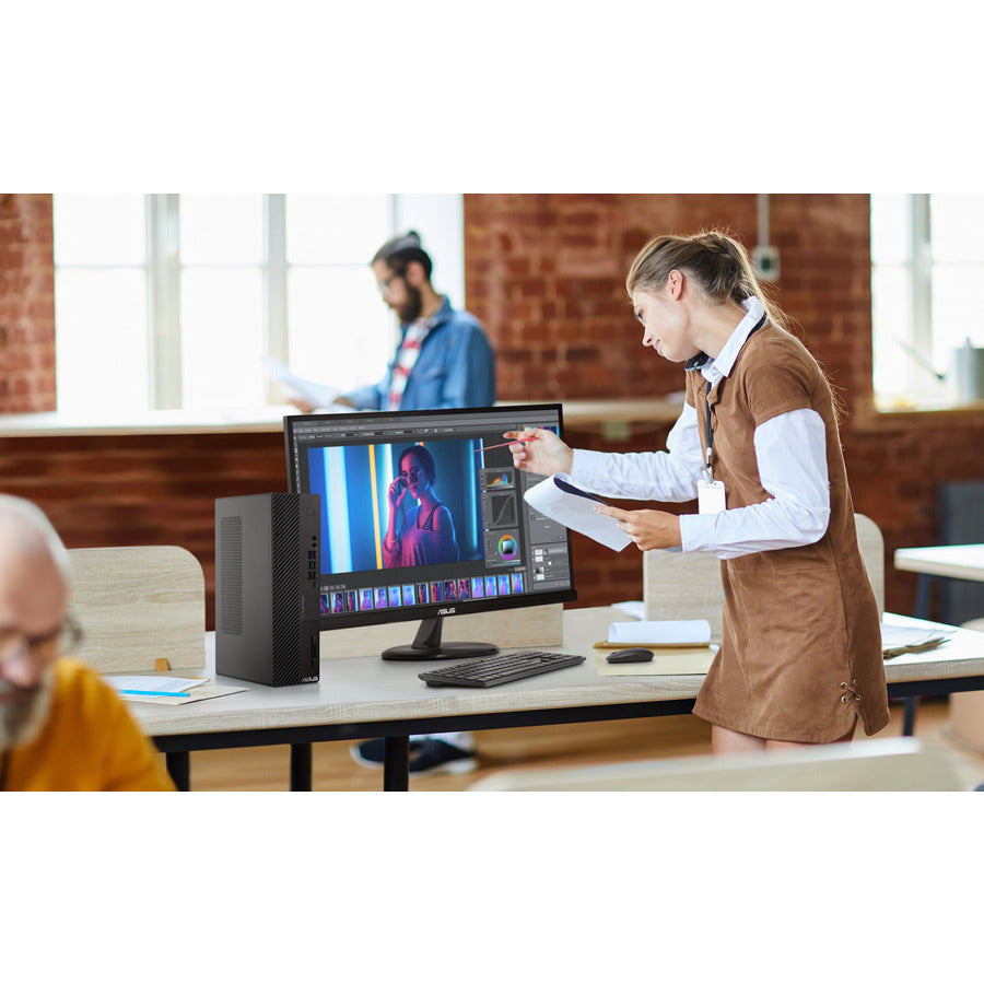 Asus ExpertCenter D7 D700SD-XH504 Desktop Computer - Intel Core i5 12th Gen i5-12400 - 16 GB - 512 GB SSD - Small Form Factor - Black D700SD-XH504