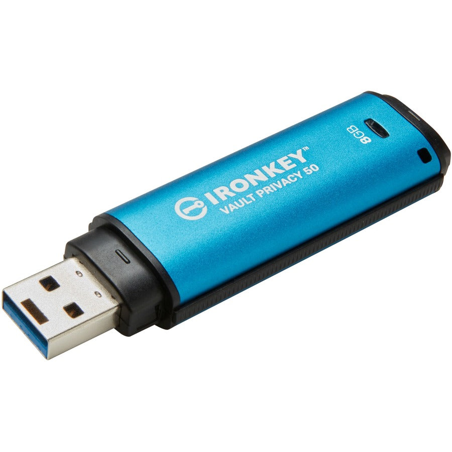 IronKey Vault Privacy 50 Series 8GB USB 3.2 (Gen 1) Type A Flash Drive IKVP50/8GB