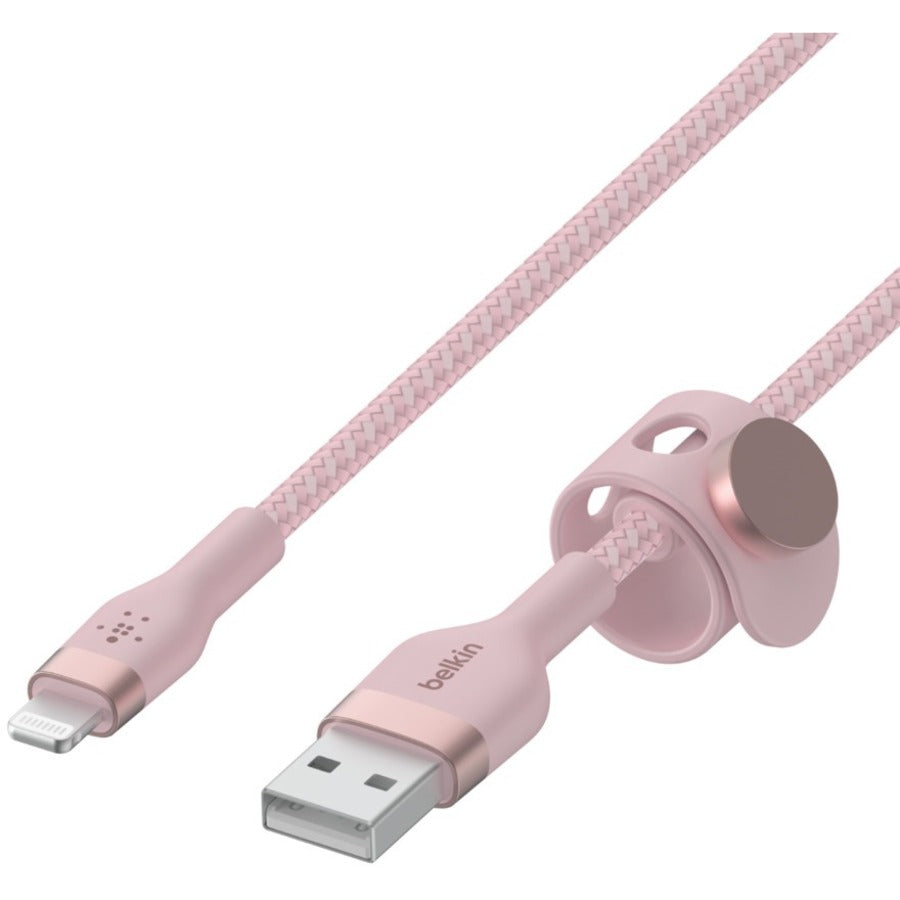 Belkin BOOST↑CHARGE PRO Flex USB-A Cable with Lightning Connector CAA010BT2MPK