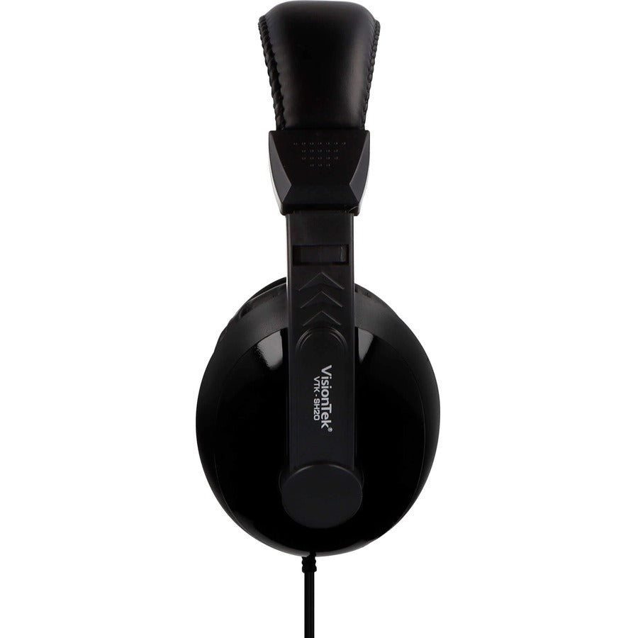 VisionTek VTK-SH20 Stereo Headset with Adjustable Boom Mic 901457