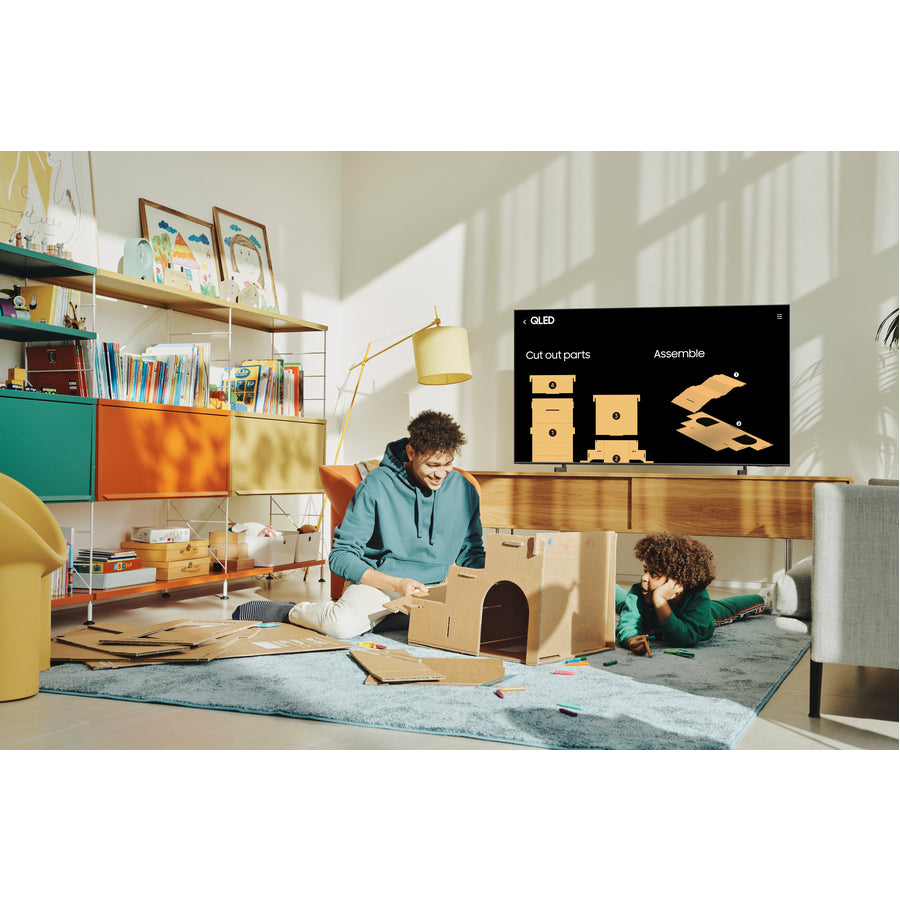 Samsung Q60B QN85Q60BAF 84.5" Smart LED-LCD TV 2022 - 4K UHDTV - Titan Gray QN85Q60BAFXZA