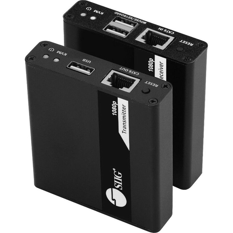 SIIG 1080p HDMI USB KVM Over Cat6 Extender - 70m CE-H27411-S1