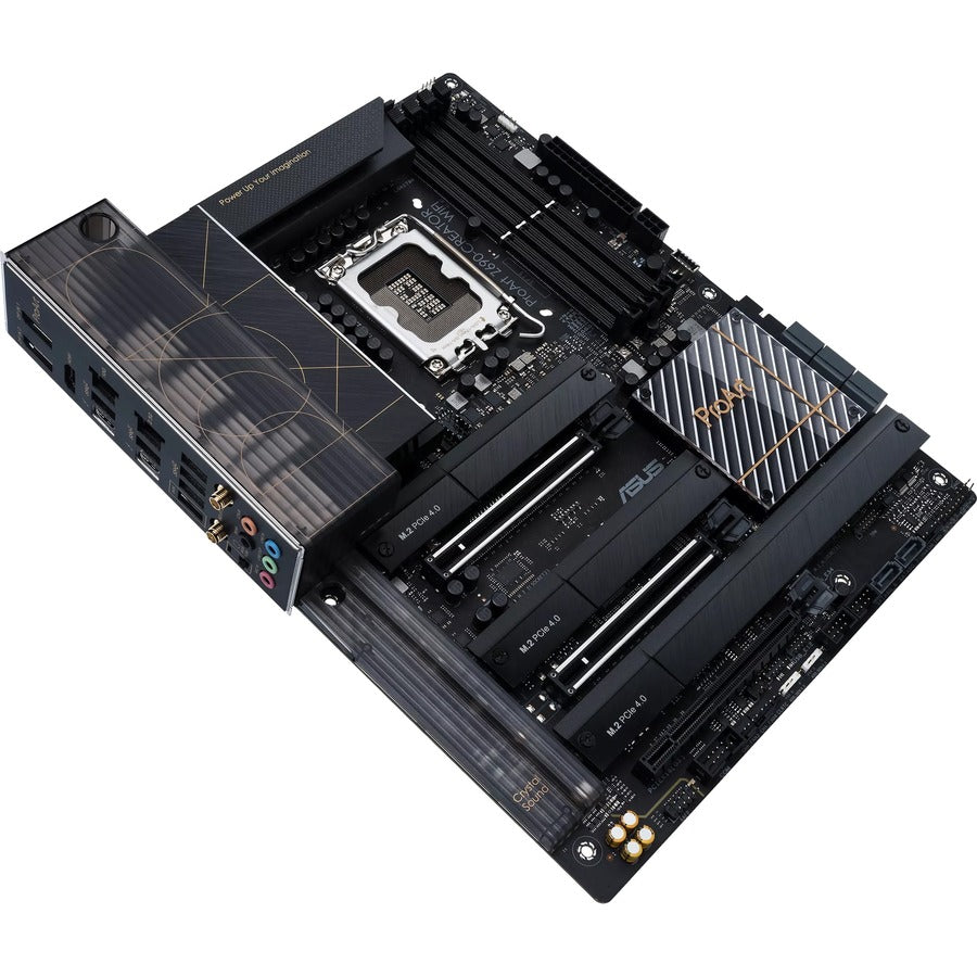 Asus ProArt Z690-CREATOR WIFI Desktop Motherboard - Intel Z690 Chipset - Socket LGA-1700 - Intel Optane Memory Ready - ATX PROARTZ690-CREATORWIFI