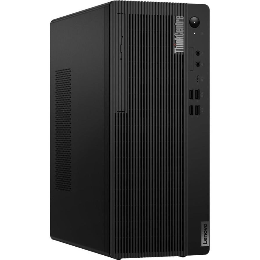 Lenovo ThinkCentre M70t Gen 3 11T6001YUS Desktop Computer - Intel Core i5 12th Gen i5-12400 - 16 GB - 256 GB SSD - Tower - Black 11T6001YUS