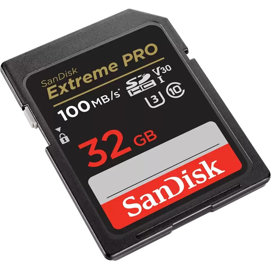 SanDisk Extreme PRO 32 GB Class 10/UHS-I (U3) V30 SDHC - 1 Pack SDSDXXO-032G-ANCIN