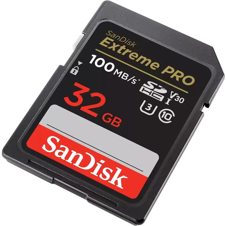 SanDisk Extreme PRO 32 GB Class 10/UHS-I (U3) V30 SDHC - 1 Pack SDSDXXO-032G-ANCIN