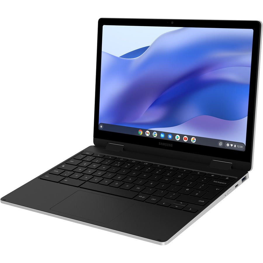 Samsung Galaxy Chromebook 2 XE520QEA-KB2US 12.4" Touchscreen Convertible 2 in 1 Chromebook - WQXGA - Intel Celeron N4500 - 4 GB - 64 GB Flash Memory - Silver XE520QEA-KB2US