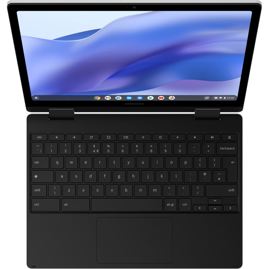 Samsung Galaxy Chromebook 2 XE520QEA-KB2US 12.4" Touchscreen Convertible 2 in 1 Chromebook - WQXGA - Intel Celeron N4500 - 4 GB - 64 GB Flash Memory - Silver XE520QEA-KB2US