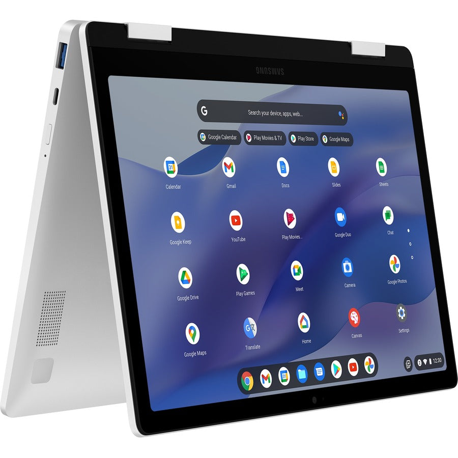 Samsung Galaxy Chromebook 2 XE520QEA-KB2US 12.4" Touchscreen Convertible 2 in 1 Chromebook - WQXGA - Intel Celeron N4500 - 4 GB - 64 GB Flash Memory - Silver XE520QEA-KB2US