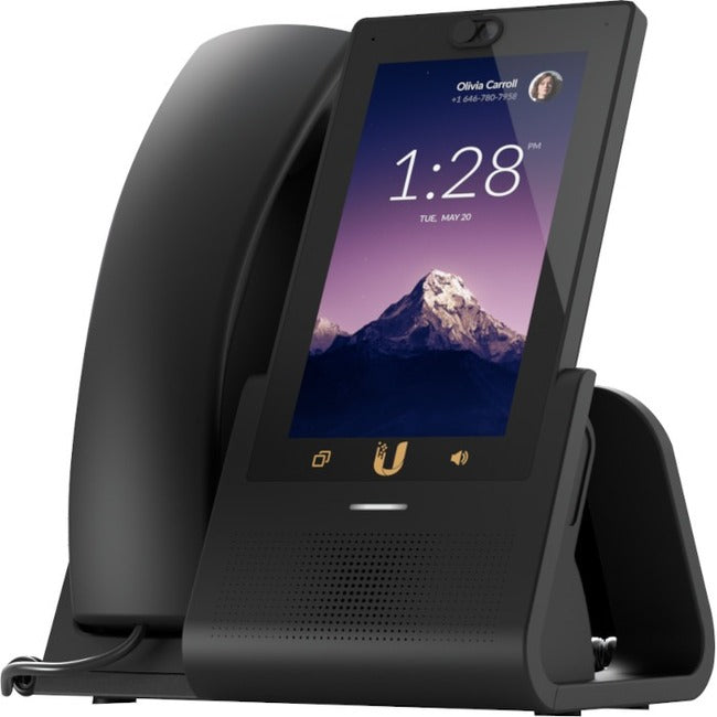 Ubiquiti IP Phone - Corded - Corded/Cordless - Wi-Fi, Bluetooth - Desktop - Black UTP-Touch-U