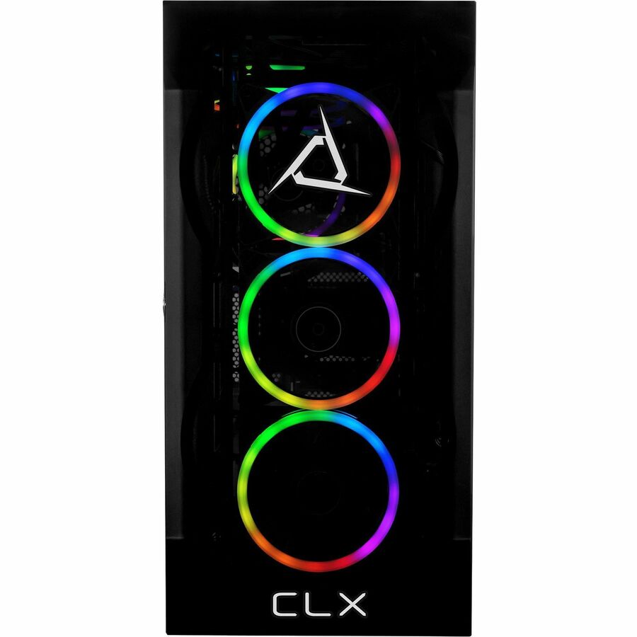 CLX SET Gaming Desktop - Liquid Cooled AMD Ryzen 9 7900X 4.7GHz 12-Core Processor, 32GB DDR5 Memory, GeForce RTX 4090 24GB GDDR6X Graphics, 1TB SSD, 4TB HDD, WiFi, Windows 11 Home 64-bit TGMSETRTH2A01BM