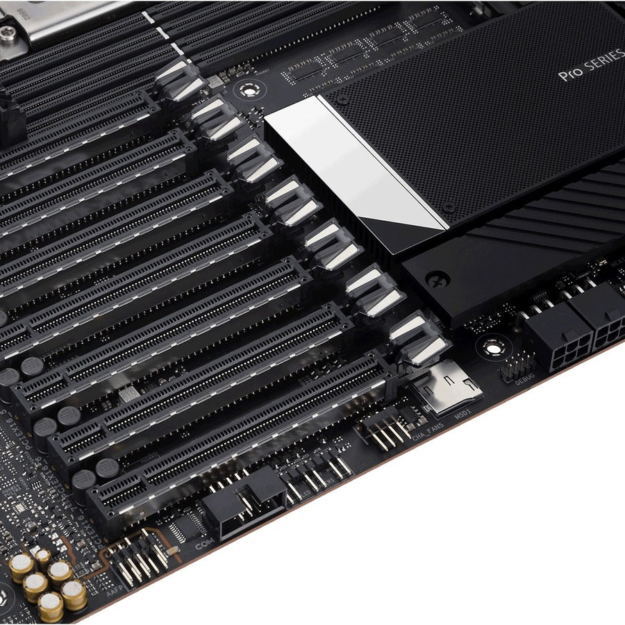 Asus WS WRX80E-SAGE SE WIFI II Desktop Motherboard - AMD WRX80 Chipset - Socket sWRX8 - Extended ATX PRO WS WRX80E-SAGE SE WIFI II