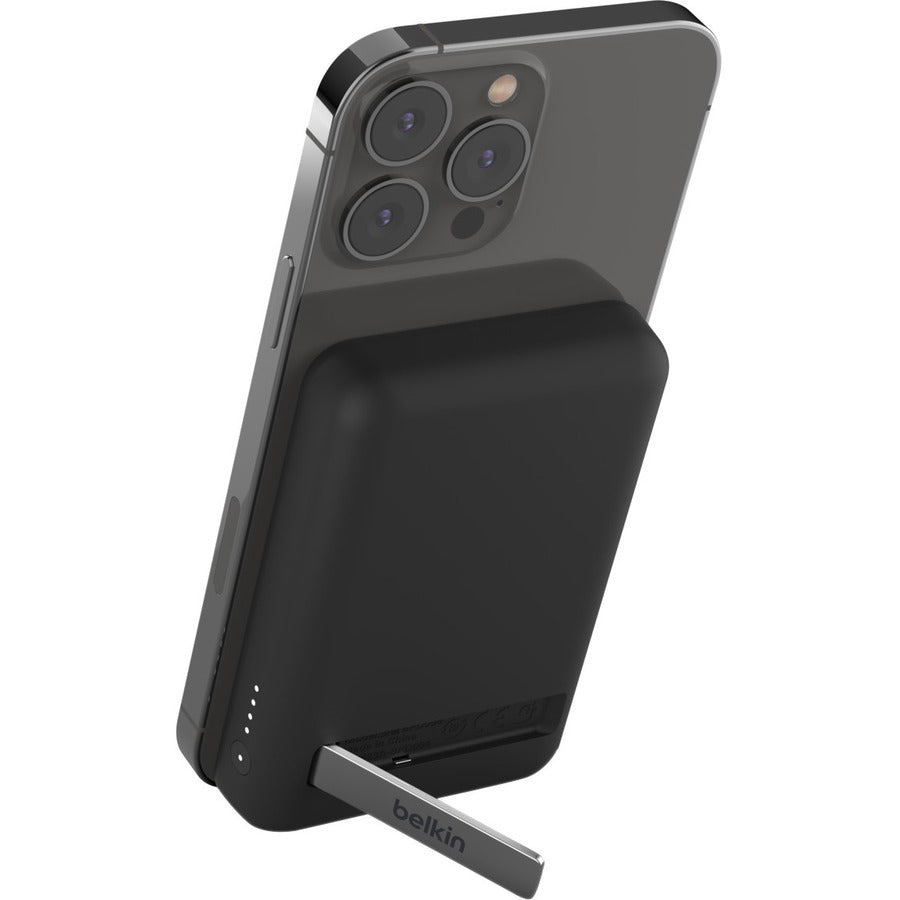 Belkin BoostCharge Magnetic Wireless Power Bank 5K + Stand BPD004BTBK