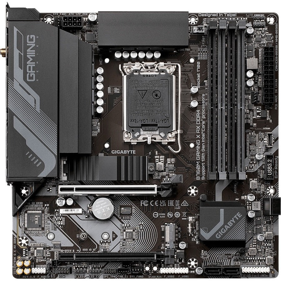 Gigabyte Ultra Durable B760M GAMING X AX DDR4 Desktop Motherboard - Intel B760 Chipset - Socket LGA-1700 - Micro ATX B760M GAMING X AX DDR4