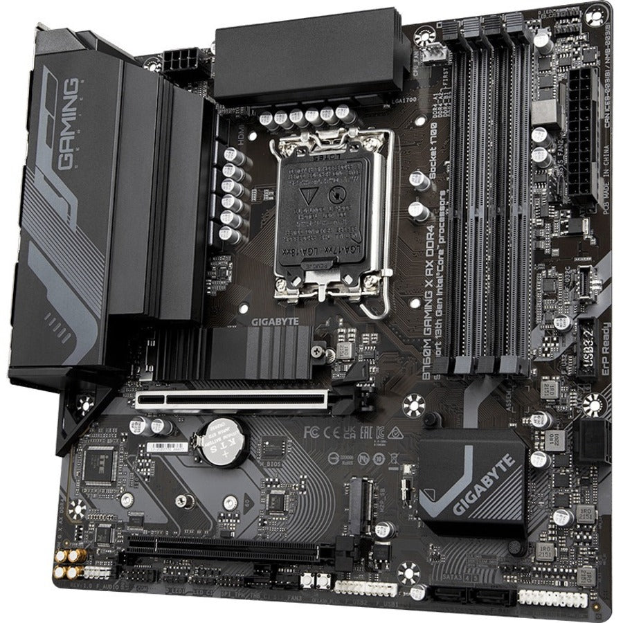 Gigabyte Ultra Durable B760M GAMING X AX DDR4 Desktop Motherboard - Intel B760 Chipset - Socket LGA-1700 - Micro ATX B760M GAMING X AX DDR4