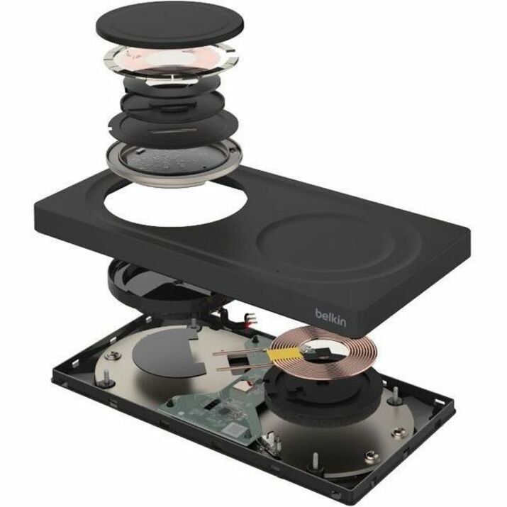 Belkin BoostCharge Pro 2-in-1 Wireless Charging Pad with MagSafe 15W WIZ019ttBK