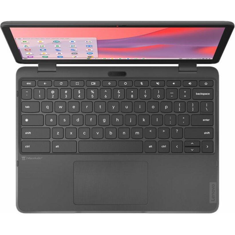 Lenovo 500e Yoga Chromebook Gen 4 82W40009US 12.2" Touchscreen Convertible 2 in 1 Chromebook - WUXGA - Intel N100 - 4 GB - 32 GB Flash Memory - English Keyboard - Graphite Gray 82W40009US