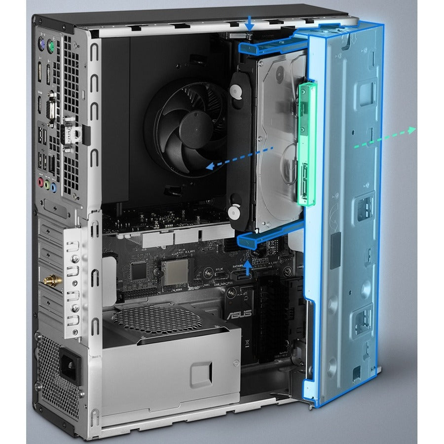 Asus ExpertCenter D7 D700SD-XH704 Desktop Computer - Intel Core i7 12th Gen i7-12700 - 16 GB - 512 GB SSD - Small Form Factor - Black D700SD-XH704